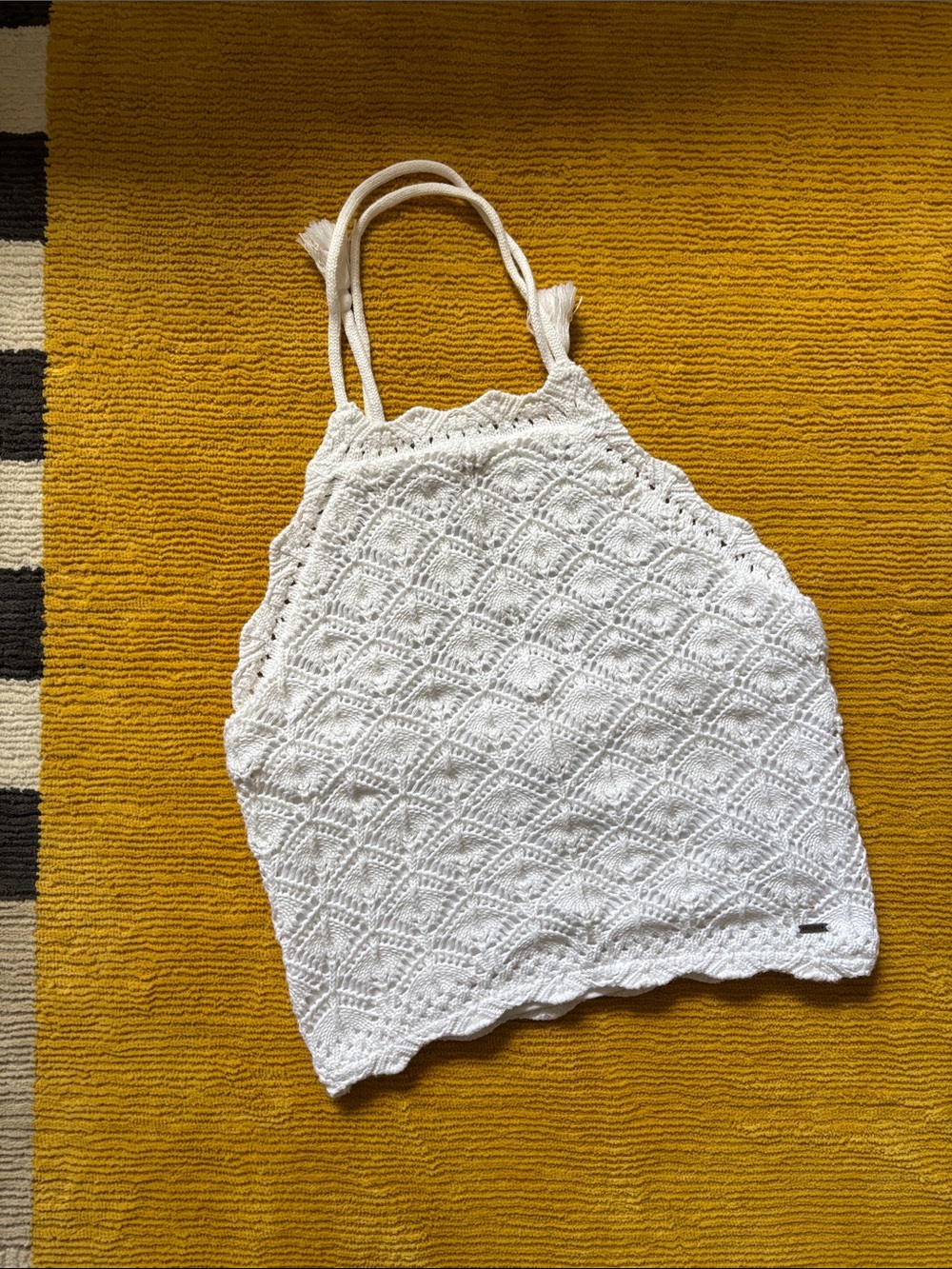 Hollister Crocheted Halter Top